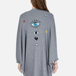 Isla Cosmic Glam Eyes -Outlet Sartoriax Store 1058 BRG 22662 HEG cosmic glam eyes cardigan lauren moshi 03