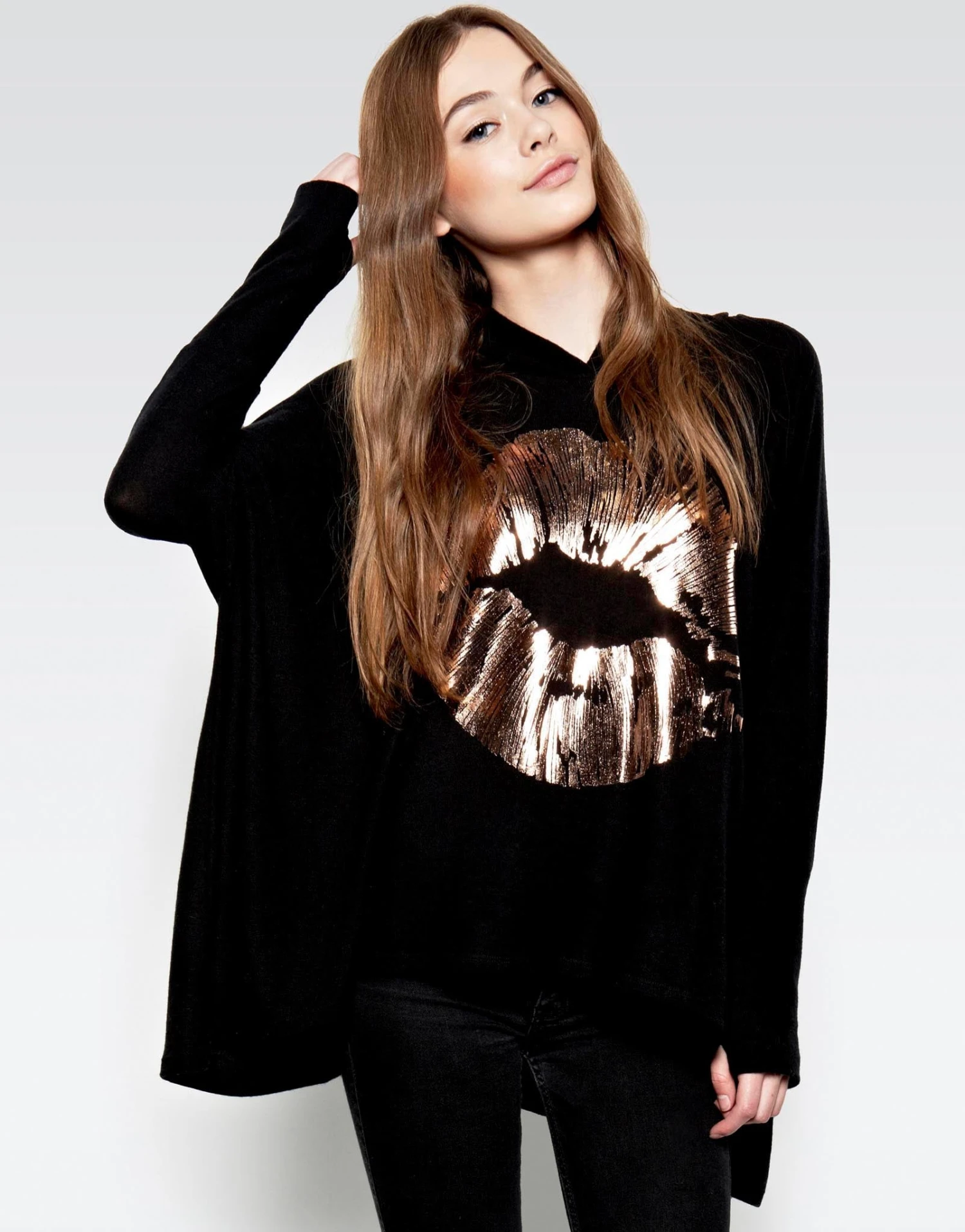 Wilma Rose Gold Foil Lip 3 Wilma Rose Gold Foil Lip