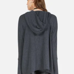 Wilma Happiness Lip -Outlet Sartoriax Store 1092 HAC 12735 BLK happiness lip hoodie lauren moshi 06