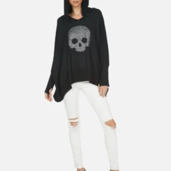 Wilma Nailhead Skull -Outlet Sartoriax Store 1092 HAC 13683 BLK 03