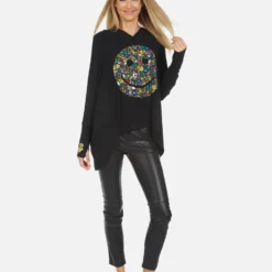 Wilma Lucky Happy Face -Outlet Sartoriax Store 1092 HAC 14020 BLK 04