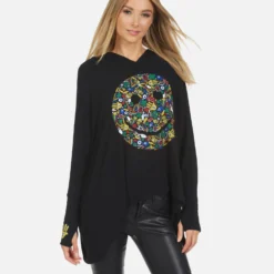 Wilma Lucky Happy Face -Outlet Sartoriax Store 1092 HAC 14020 BLK 05