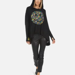 Wilma Lucky Happy Face -Outlet Sartoriax Store 1092 HAC 14020 BLK 06