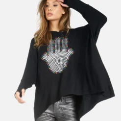 Wilma Hamsa Elements -Outlet Sartoriax Store 1092 HAC 14175 BLK 04