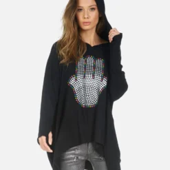 Wilma Hamsa Elements -Outlet Sartoriax Store 1092 HAC 14175 BLK 06