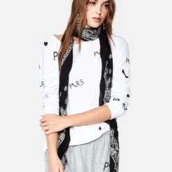 Brenna Allover Paris -Outlet Sartoriax Store 1102 HAC 12373 WHT 06