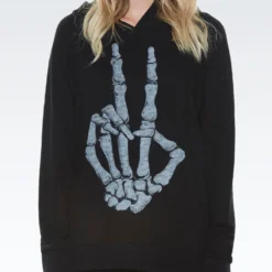 Corbin Skeleton Peace -Outlet Sartoriax Store 1201 COF 11630 BLK 03