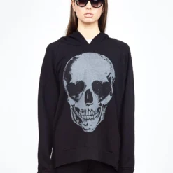 Corbin Heart Eye Skull -Outlet Sartoriax Store 1201 COF 12121 BLK front