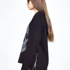 Corbin Heart Eye Skull -Outlet Sartoriax Store 1201 COF 12121 BLK side