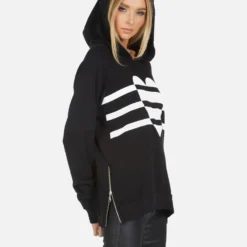 Corbin Heart Stripes -Outlet Sartoriax Store 1201 CSA 13896 BLK 04