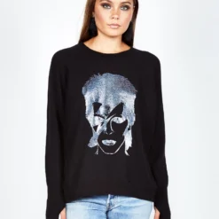 Ladona Glitter Bowie -Outlet Sartoriax Store 1209 CSM 12214 BLK 04