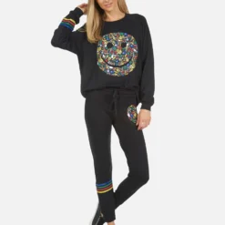 Noleta Lucky Happy Face -Outlet Sartoriax Store 1217 MSF 14019 BLK 06