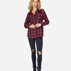 Sloane Plaid Lip 7 Sloane Plaid Lip -Outlet Sartoriax Store 1221 PFL 24640 RDPLD 03