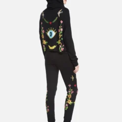 Amina Floral Eye Love -Outlet Sartoriax Store 1276 MSF 22606P85 BLK lauren moshi 04