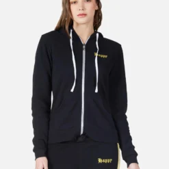 Lennox Happy Smiley -Outlet Sartoriax Store 1287 CSA 1E56P95 BLK happy smiley hoodie lauren moshi 01