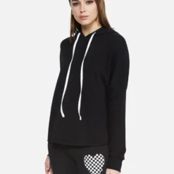 Lexie Rad Checkered Heart -Outlet Sartoriax Store 1296 MSF 22621P83 BLK lauren moshi 03