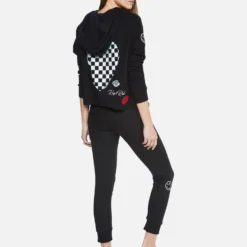 Lexie Rad Checkered Heart -Outlet Sartoriax Store 1296 MSF 22621P83 BLK lauren moshi 07
