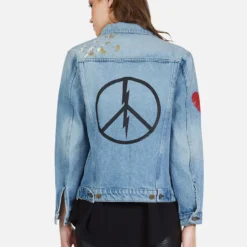 Spencer Peace Lightning -Outlet Sartoriax Store 1299 DNM 22805 VNBLU peace lightning denim jacket lauren moshi 03