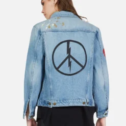 Spencer Peace Lightning -Outlet Sartoriax Store 1299 DNM 22805 VNBLU peace lightning denim jacket lauren moshi 04