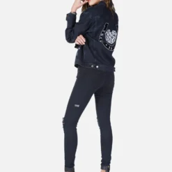 Spencer Lucky In Love 11 Spencer Lucky In Love -Outlet Sartoriax Store 1299 DNM 2P94 VBLK lucky in love denim jacket lauren moshi 02