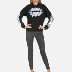 Melanie Scribble Lip -Outlet Sartoriax Store 1334 CSA 13836 BLK 03