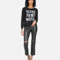 Everly Wine Is My Water -Outlet Sartoriax Store 1381 HAC 14161 BLK 03