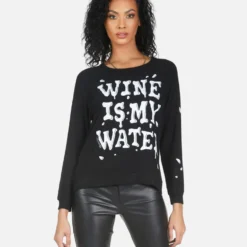 Everly Wine Is My Water -Outlet Sartoriax Store 1381 HAC 14161 BLK 04