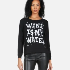 Everly Wine Is My Water -Outlet Sartoriax Store 1381 HAC 14161 BLK 05