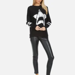 Halsey Star Shark -Outlet Sartoriax Store 1427 CSM 13875F BLKCRME 02