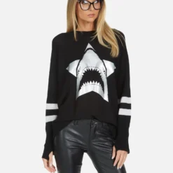 Halsey Star Shark -Outlet Sartoriax Store 1427 CSM 13875F BLKCRME 04