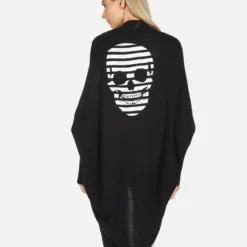 Annika Stripe Skull -Outlet Sartoriax Store 1429 CSM 23899 BLK 03