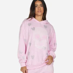 Harmony Crystal Pink Peace Love Skull