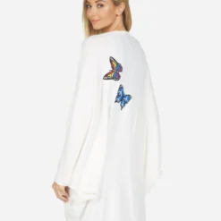 Soraya Butterfly Cardigan -Outlet Sartoriax Store 1458 PKH 1P152 IVO 08