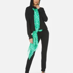 Belinda Scarf -Outlet Sartoriax Store 1461 MSF BKGSK 05