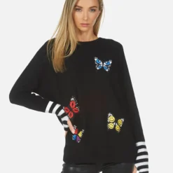 Paloma Butterfly Patches 10 Paloma Butterfly Patches -Outlet Sartoriax Store 1462 CSM 1P152 BLKCRME 02 f4f951a5 3471 4586 8e65 9fc652d372d1