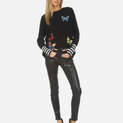 Paloma Butterfly Patches 12 Paloma Butterfly Patches -Outlet Sartoriax Store 1462 CSM 1P152 BLKCRME 04 d4433569 b831 4bbf a5e9 e98ba1747d8d