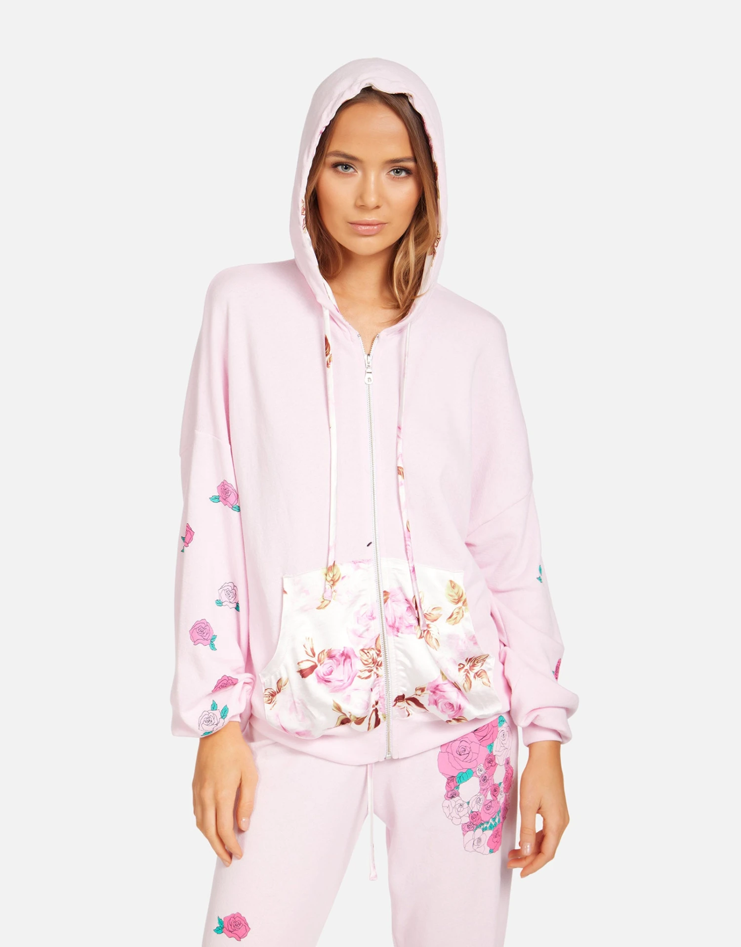 Roma Pink Rose Skull 3 Roma Pink Rose Skull