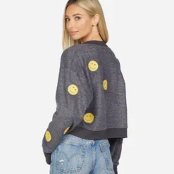 Kathryn All Over Yellow Smiley -Outlet Sartoriax Store 1516 FCP IO 34652 CHA 04