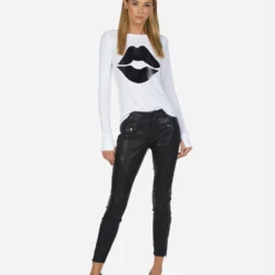 McKinley X Black Foil Lip -Outlet Sartoriax Store 2158 RIB X14859 WHT 01