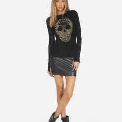 Mckinley X Beaded Chain Skull -Outlet Sartoriax Store 2158 THR 14336 BLK 03