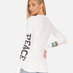 Mckinley Rainbow Peace Skull -Outlet Sartoriax Store 2158 THR 14462 MILK 06