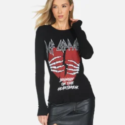 McKinley X Def Leppard Heartbreak -Outlet Sartoriax Store 2158 THR X14200 BLK 05