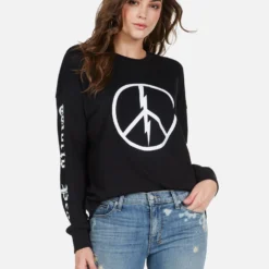 Lassie World Peace -Outlet Sartoriax Store 2210 CTT 12797 BLK world peace lightning top lauren moshi 05