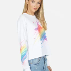 Luella Neon Sparkle Star -Outlet Sartoriax Store 2254 CTT 13675 WHT 05