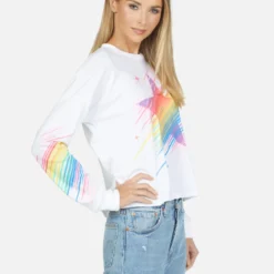 Luella Neon Sparkle Star -Outlet Sartoriax Store 2254 CTT 13675 WHT 06