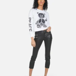 Luella Peace Teddy -Outlet Sartoriax Store 2254 CTT 14164 WHT 03