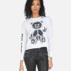 Luella Peace Teddy -Outlet Sartoriax Store 2254 CTT 14164 WHT 07