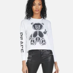 Luella Peace Teddy -Outlet Sartoriax Store 2254 CTT 14164 WHT 08