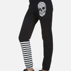 Gia Stripe Skull -Outlet Sartoriax Store 4009 CSA 13906 BLK 06