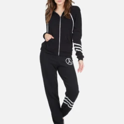 Gia World Peace -Outlet Sartoriax Store 4009 CSA 32798 BLK world peace sweatpant lauren moshi 04